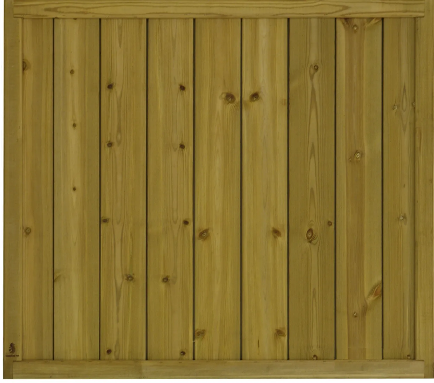 Aitaelementti Harju A03 900x800 mm pystylauta vihreä