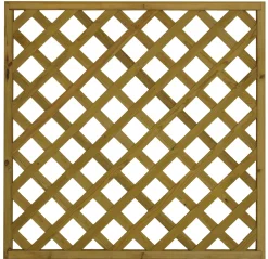 Aitaelementti Lehto A09 1200x1200 mm vinoristikko vihreä