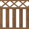 Aitaelementti pystylauta + vinoristikko Koti A76R 1800x800mm ruskea