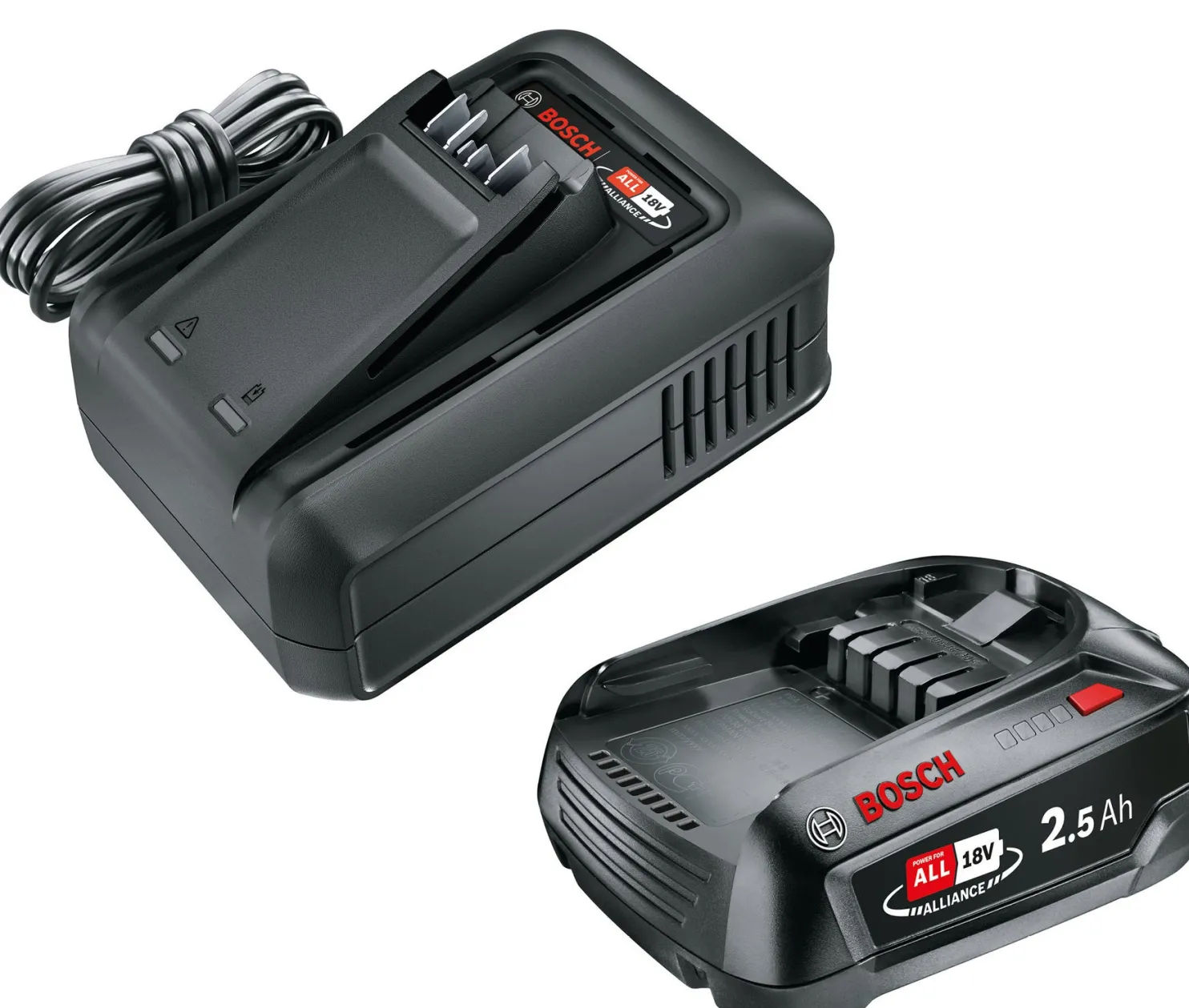 Akkusarja Gardena P4A QC AL18V-44 + akku 2.5 Ah Power For ALL