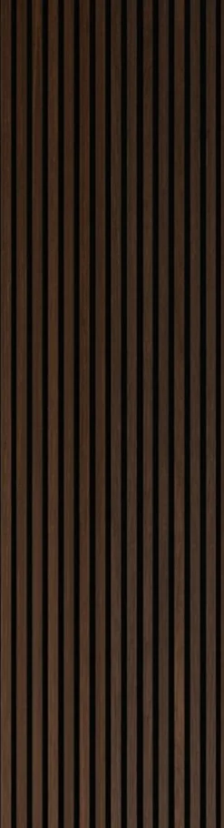 Akustiikkalevy Fibrotech Premium, 22x605x2440mm, savutammi puuviilu