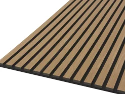 Akustiikkalevy Fibrotech Quanti, 18x520x2440mm, öljytty tammi puuviilu