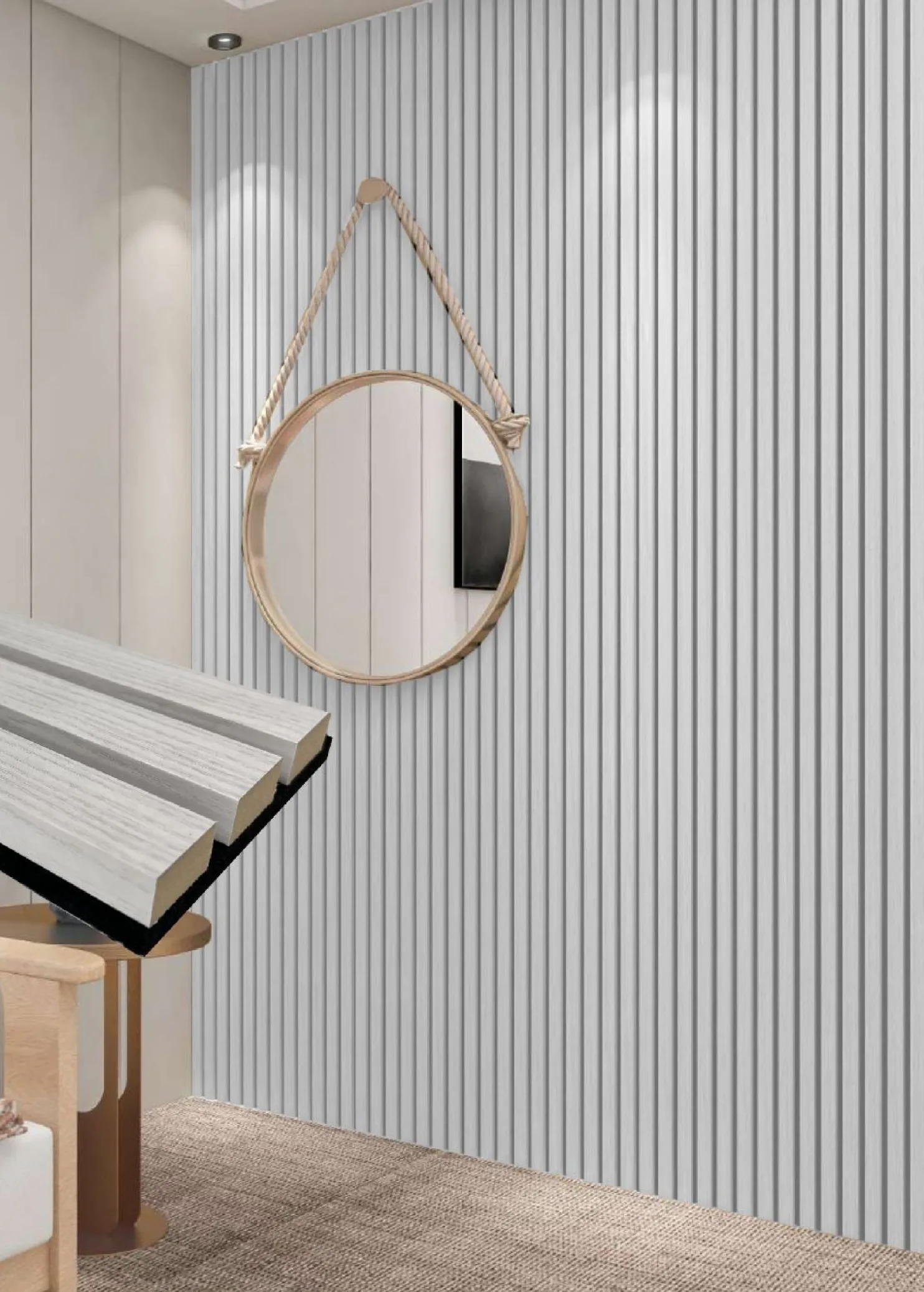 Akustiikkapaneeli Järnvik Miranus 5100, 24x600x2440mm, mdf