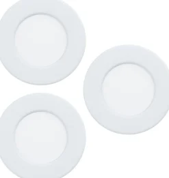 Alasvalosarja 3 x Eglo Fueva 6-z LED RGB/CCT Ø8.6cm IP44