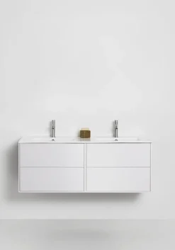 Allaskaappi altaalla Hafa Edge, 470x1210x465mm, 4 ltk, eri värejä