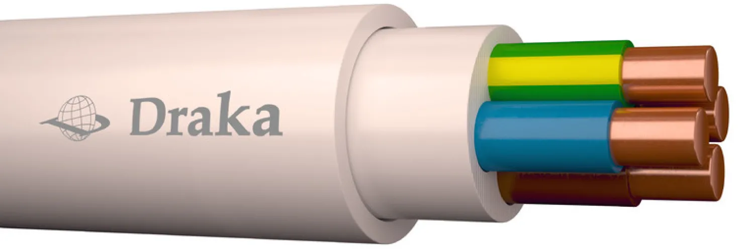 Asennuskaapeli MMJ 4x1,5 S Draka 100 metriä