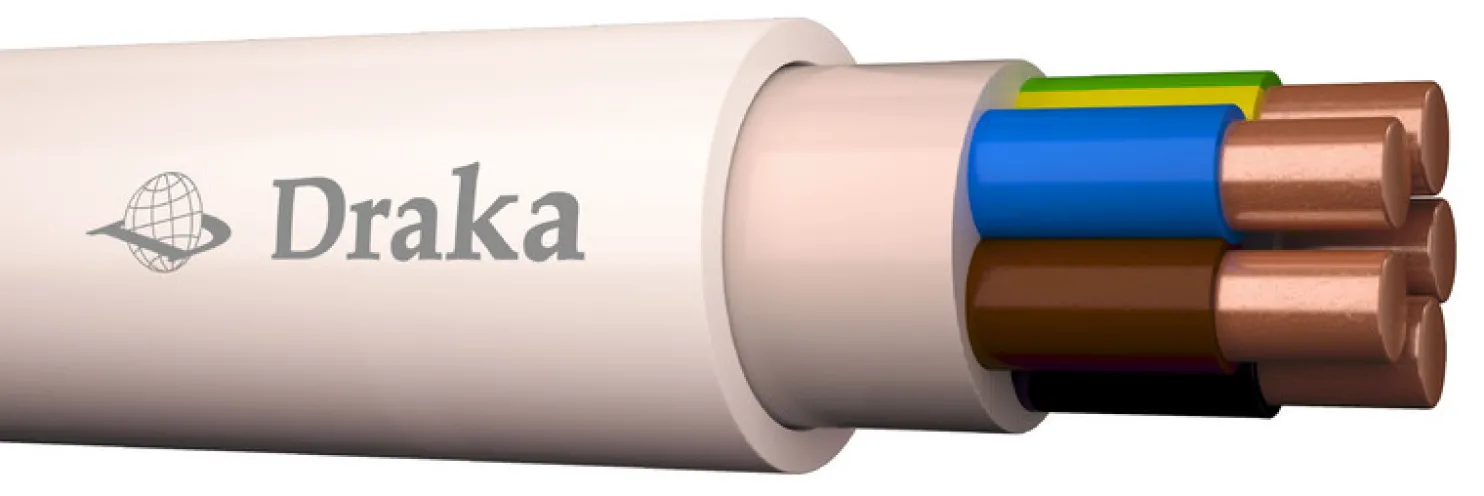 Asennuskaapeli MMJ 5x1,5S 50m Draka S-0406762