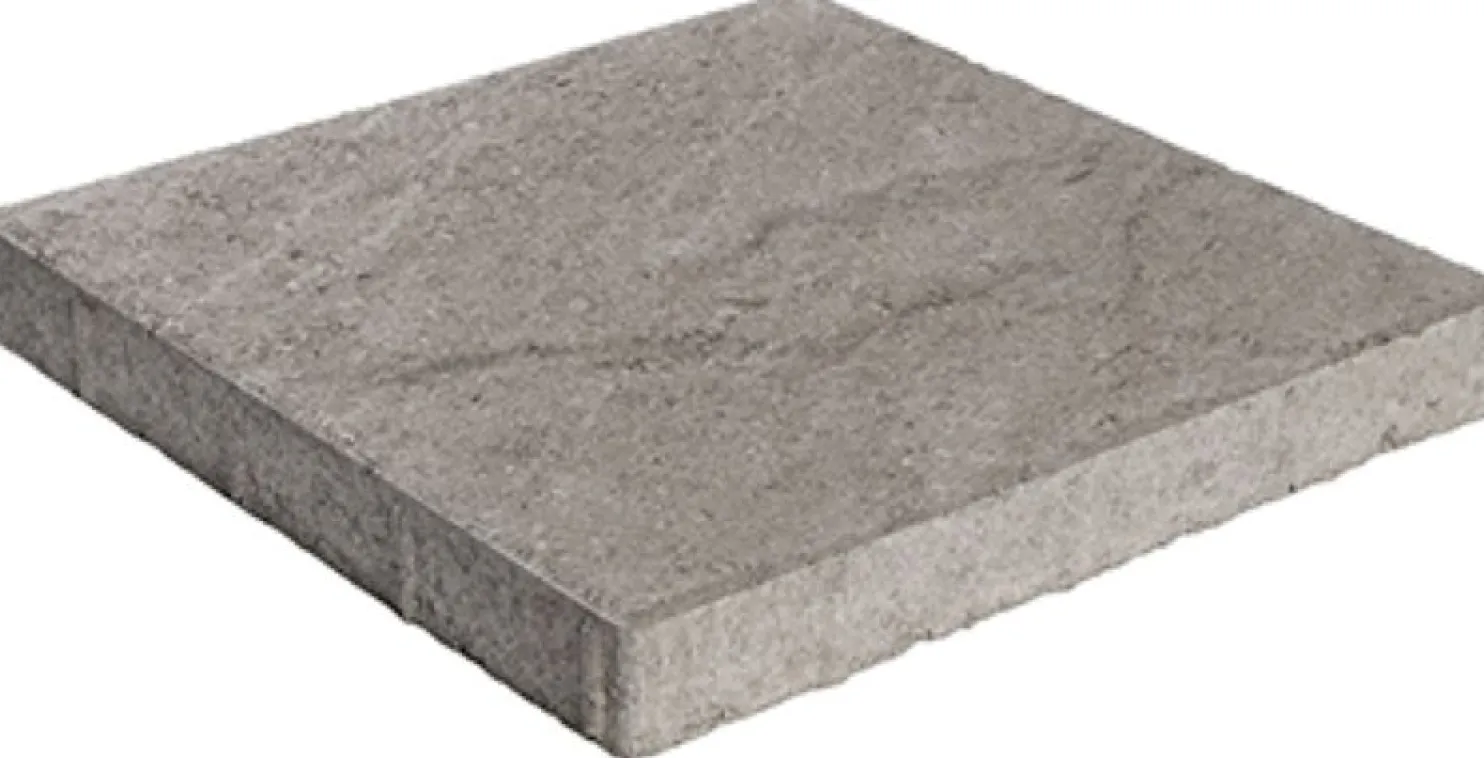 Betonilaatta HB-Betoni 50x398x398mm pintaprofiloitu musta
