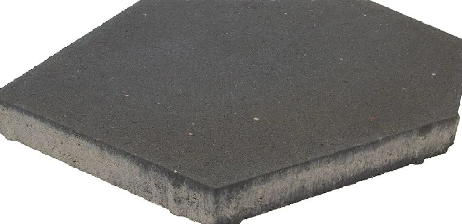 Betonilaatta Rudus Gaala 45, 560x430x45mm, musta