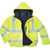 Bomber-talvitakki Portwest S773 Bizflame Rain keltainen