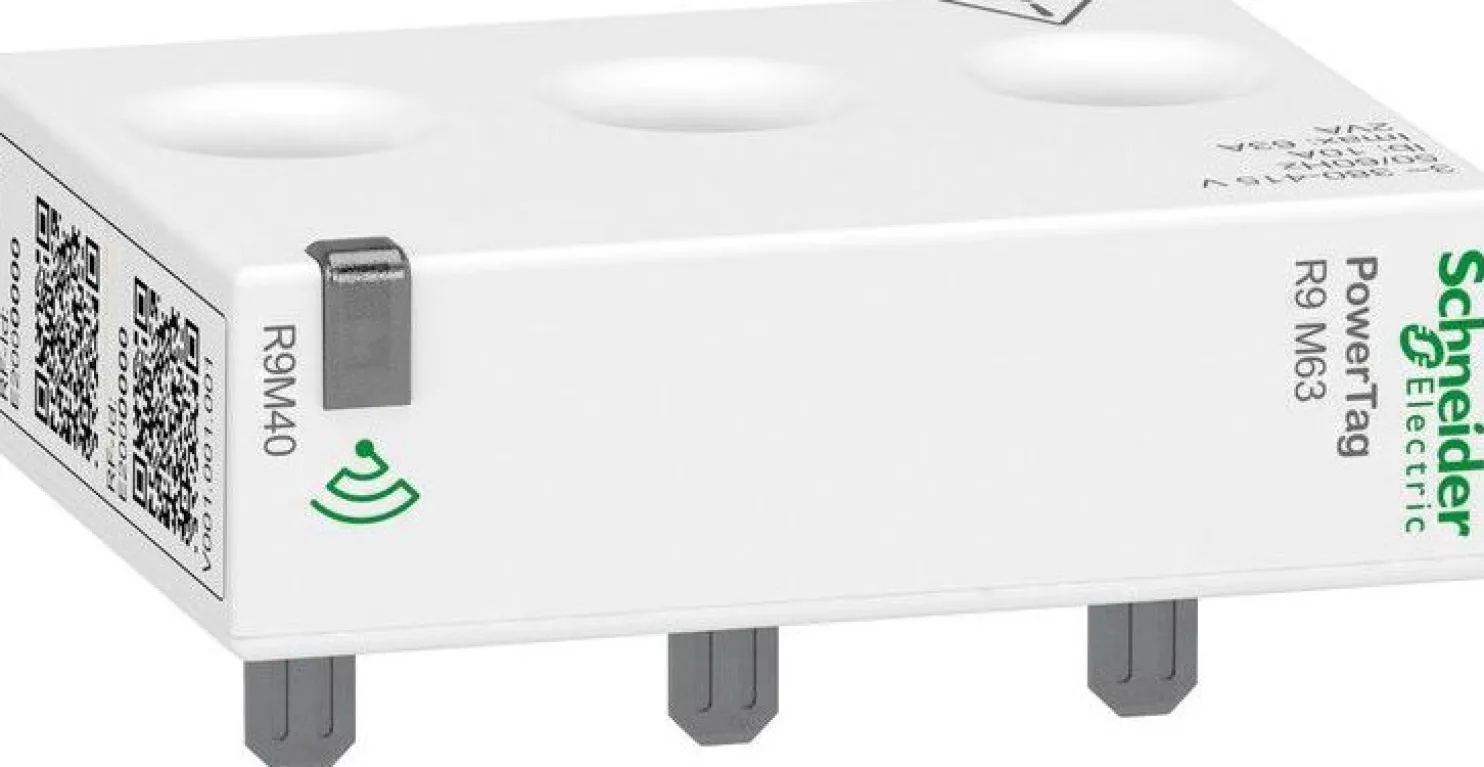Energiamittari Schneider Electric PowerTag Resi9 Monoconnect 63A 3P ylä/ala
