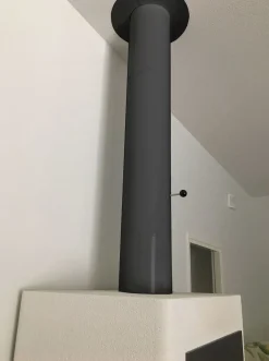 Eristetty hormin jatko-osa Jeremias Vision 150Ø/1000 mm musta