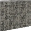 Gabion-kivikori kansilla galvanoitu teräs 150x60x100 cm