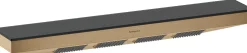 Hartiasuihku säilytyshyllyllä Hansgrohe Rainfinity 500 1jet PowderRain, harjattu pronssi