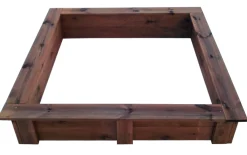 Hiekkalaatikko K36R 1400x1400 mm ruskea