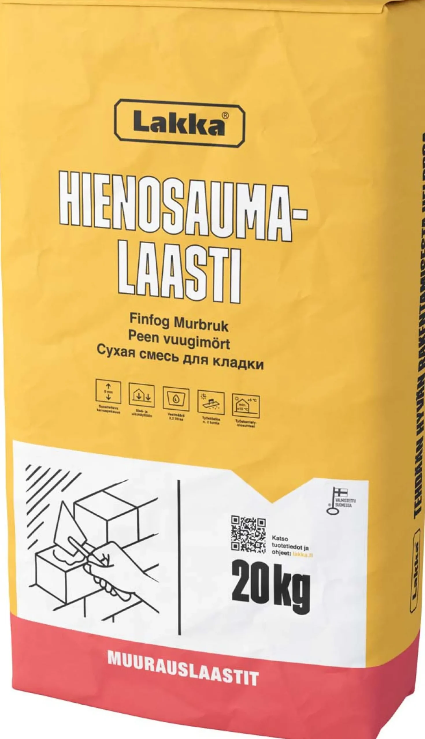 Hienosaumalaasti Lakka, 20kg