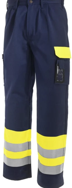 Housut Blåkläder Highvis 1584 keltainen/sininen