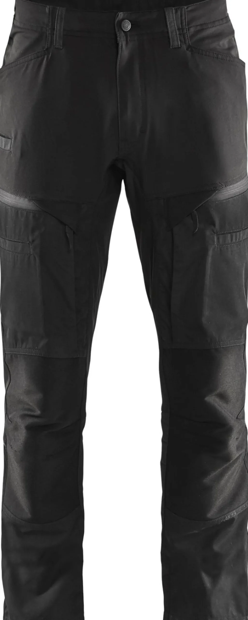 Housut Blåkläder 1456 stretch musta/tummanharmaa