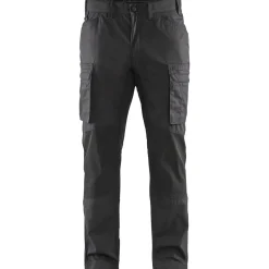 Housut Blåkläder 1459 Stretch tummanharmaa/musta
