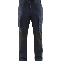 Housut Blåkläder 1459 Stretch tummansininen/musta
