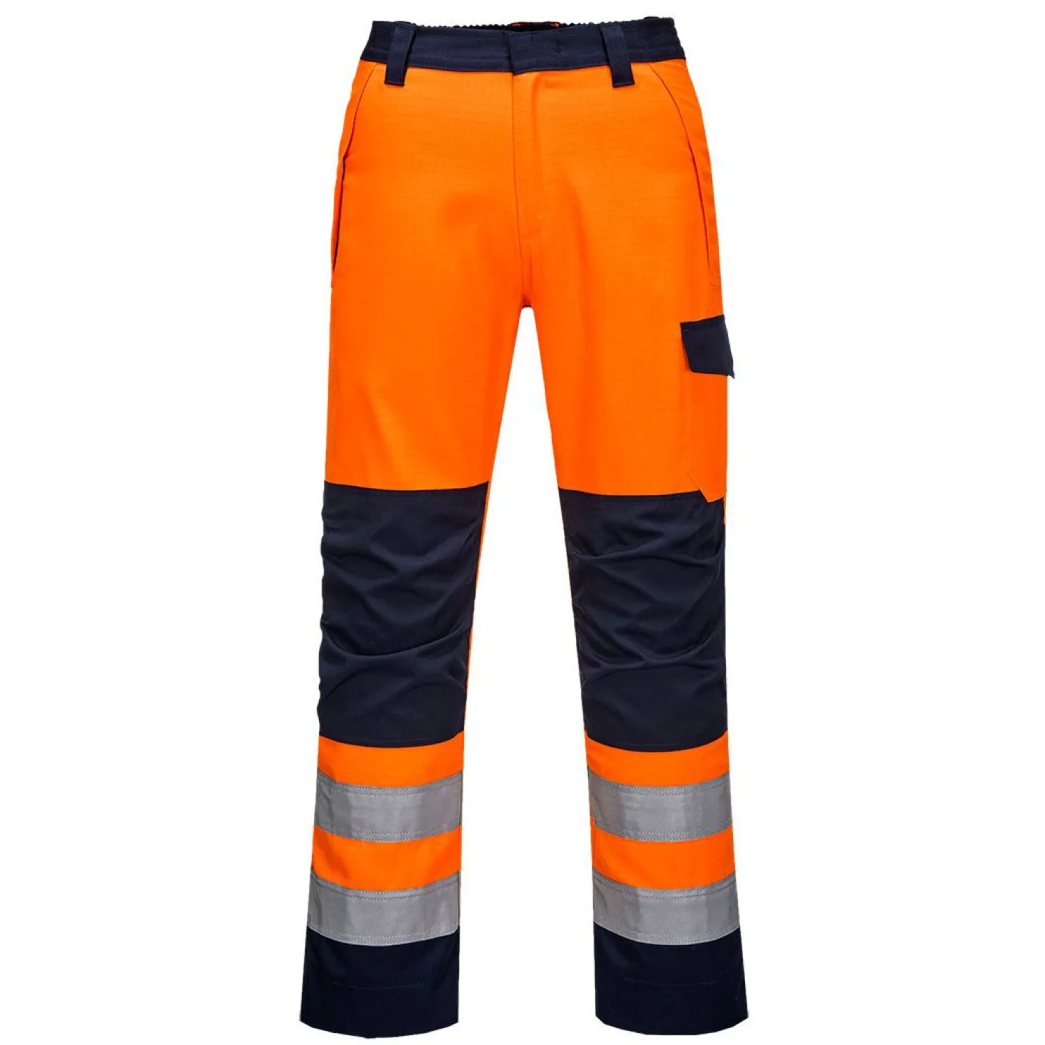 Housut Portwest MV36 Modaflame oranssi/sininen