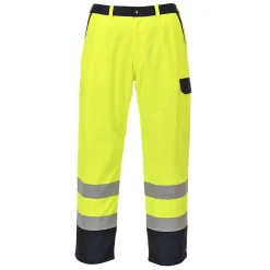 Huomiohousut Portwest FR92 Bizflame keltainen