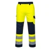 Huomiohousut Portwest MV46 Modaflame keltainen/sininen