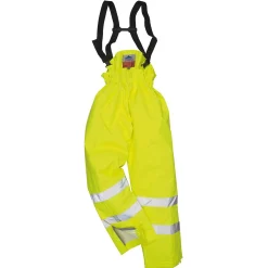 Huomiohousut Portwest S780 Bizflame Rain keltainen