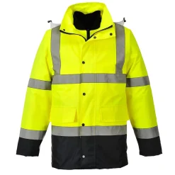Huomiotakki Portwest S471 300D Traffic 4-in-1 keltainen/sininen