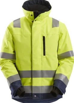 Huomiotalvitakki Snickers Workwear AllroundWork 37.5 1130 keltainen