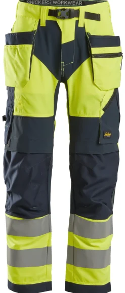 Huomiotyöhousut Snickers Workwear FlexiWork 6932 lk 2