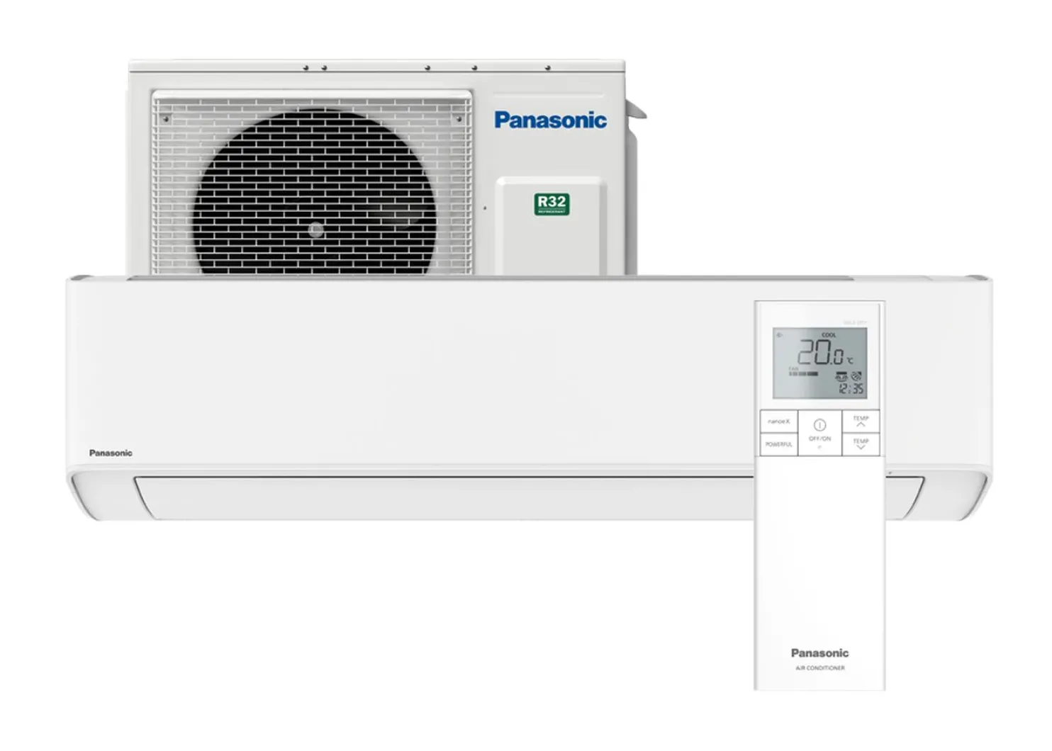 Ilmalämpöpumppu jäähdytyskäyttöön Panasonic Server Z71YKEA