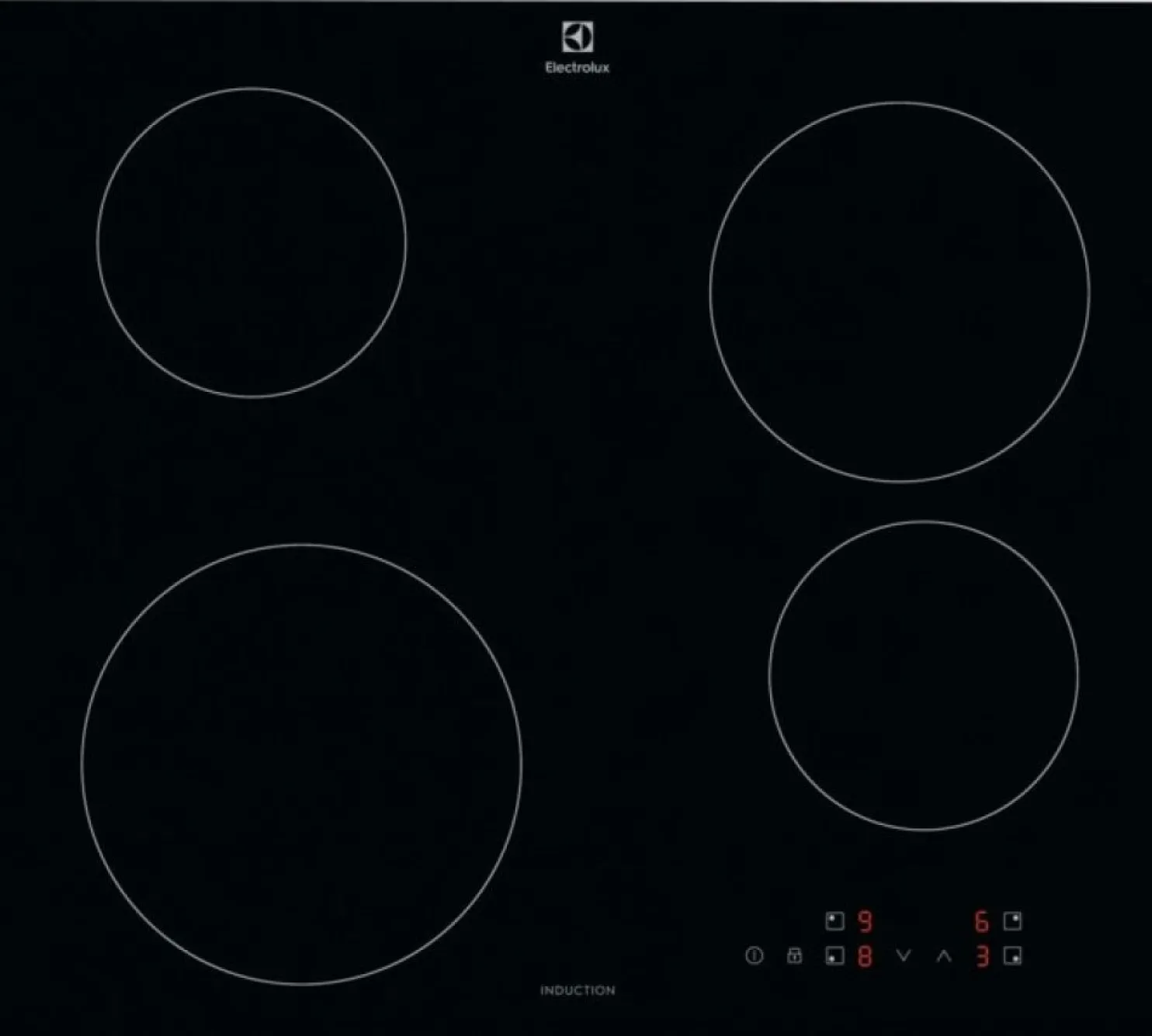 Induktioliesitaso Electrolux HOI623S, 59cm, musta