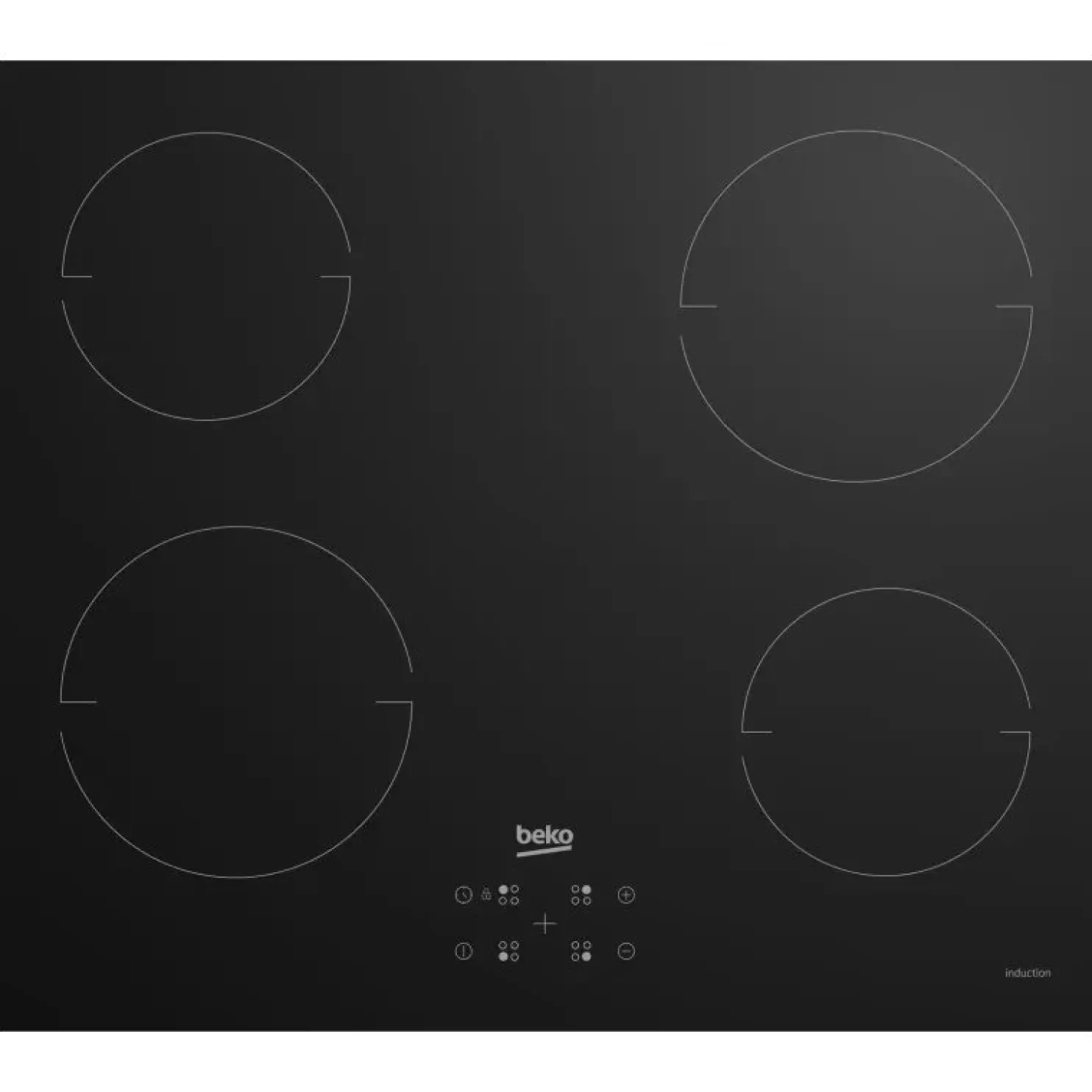 Induktiotaso Beko HII64401QT, 60cm, musta