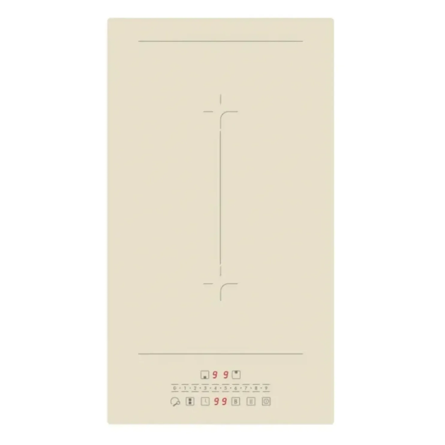 Induktiotaso Schlosser BT3525IV, 30cm, beige