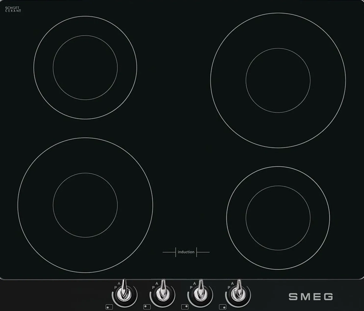 Induktiotaso Smeg SI964NM 60cm