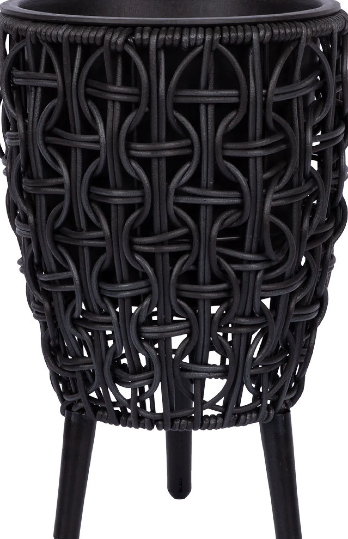 Istutuslaatikko Home4You WICKER 21x21xK32 cm, eri värejä
