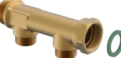 Jakotukki Uponor WTR DR 3/4"UK/SN 2x1/2"UK c/c 50 mm