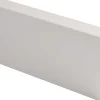 Jalkalista johtouralla Maler 19x58x2750mm MDF valkoinen