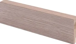 Jalkalista Maler ART Aava R2 12x42x2700mm, mänty, valkolakattu tammi laminaatti