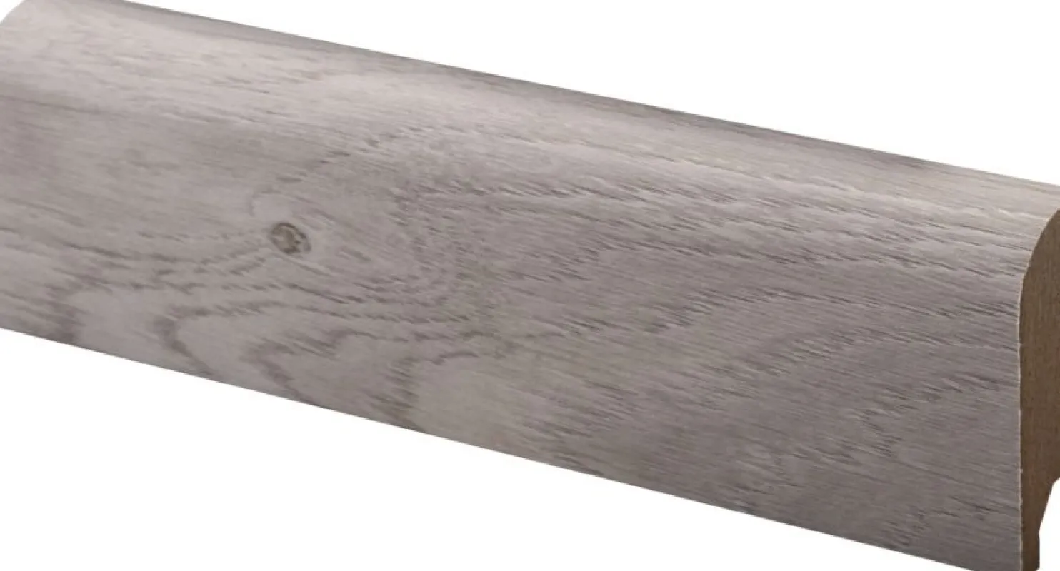 Jalkalista Maler ART R10 16x42x2750mm MDF aito tunne tuhka