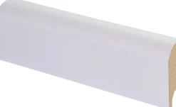 Jalkalista Maler R10 15x42x2750mm, mdf, valkoinen laminaatti