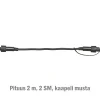 Jatkokaapeli System LED Extra musta 2 m