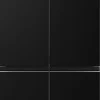 Jääkaappipakastin Smeg FQI60KD French Door, 91cm, 343/179 l, musta
