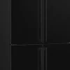 Jääkaappipakastin Smeg FQ60NDE French Door 91cm, 376/196 l, musta