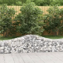 Kaarevat kivikorit, galvanoitu teräs, eri kokoja ja pakkausvaihtoehtoja