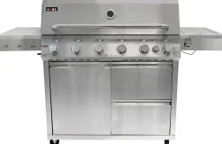 Kaasugrilli Kobe Premium, 6 poltinta, sivukeitin
