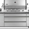 Kaasugrilli Napoleon Prestige PRO665-4 Connected, 5+2 poltinta, sivupoltin ja takapoltin