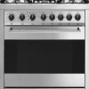 Kaasuliesi Smeg B71GMX2, teräs
