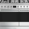 Kaasuliesi Smeg Sinfonia C92GMX2, teräs